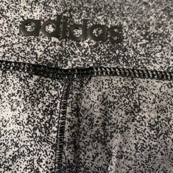 ADIDAS FB 78 TIG Women's  3 Stripes Activewear Cropped Leggings Size M - Picture 8 of 9